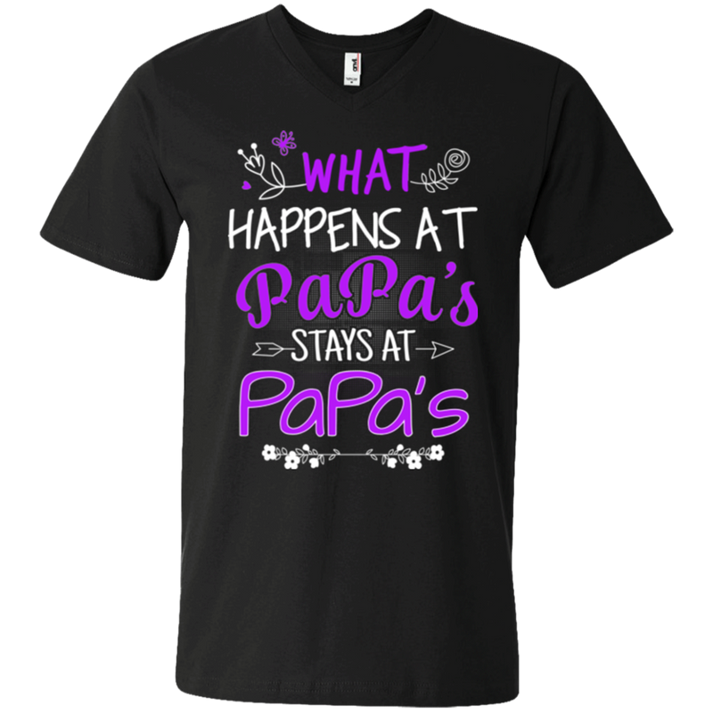 What happens at papa's stays at papa's T-shirts CustomCat