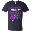 What happens at papa's stays at papa's T-shirts CustomCat