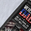 What Is A Veteran That Is Honor Fleece Blanket interestprint