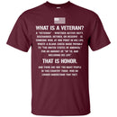 What Is A Veteran Tshirt CustomCat