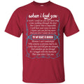 When I Lost You Shirts CustomCat