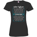 When I Lost You Shirts CustomCat