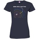 Where Farts Come From Galaxy Funny Gifts Science T Shirts CustomCat
