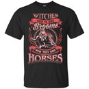 Wiches Ride Horses Tshirt For Halloween CustomCat