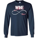 Wine Love Forever Infinity Funny Gifts Wine Lover Shirts CustomCat