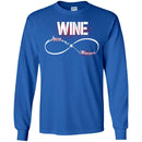 Wine Love Forever Infinity Funny Gifts Wine Lover Shirts CustomCat