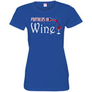 Wine T-Shirt Partners In Wine Funny Pun Vintage Moms Drinking Tee Shirts CustomCat