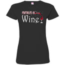 Wine T-Shirt Partners In Wine Funny Pun Vintage Moms Drinking Tee Shirts CustomCat