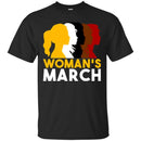 Woman's March Black History Month T-Shirt for Women African Pride Shirts CustomCat