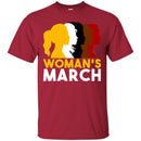 Woman's March Black History Month T-Shirt for Women African Pride Shirts CustomCat