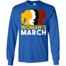 Woman's March Black History Month T-Shirt for Women African Pride Shirts CustomCat