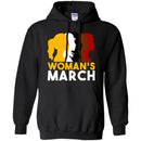 Woman's March Black History Month T-Shirt for Women African Pride Shirts CustomCat
