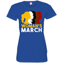Woman's March Black History Month T-Shirt for Women African Pride Shirts CustomCat