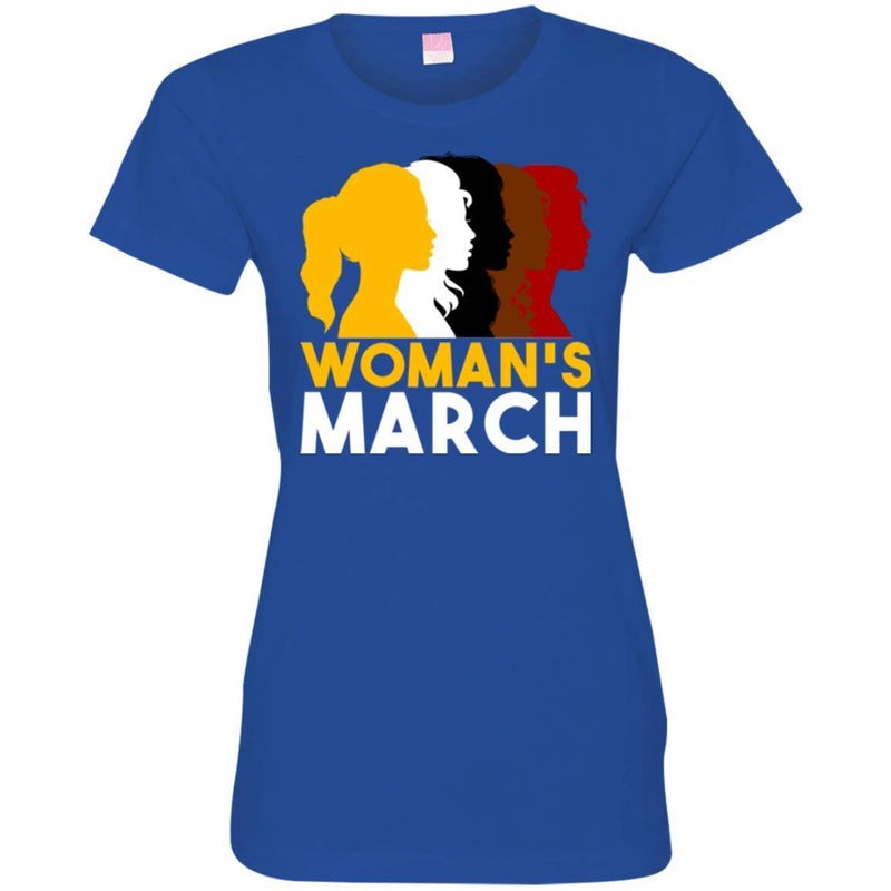 Woman's March Black History Month T-Shirt for Women African Pride Shirts CustomCat