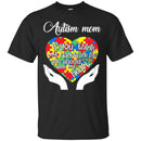 Womens Autism T-Shirt Therapist Mom If You Think Are Full You Should See My Heart Tee Shirt CustomCat