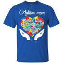 Womens Autism T-Shirt Therapist Mom If You Think Are Full You Should See My Heart Tee Shirt CustomCat