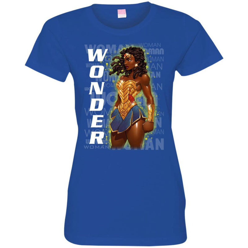 Wonder Black Queens T-shirts CustomCat
