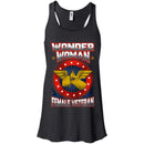 Wonder Female Veteran Tshirt CustomCat
