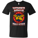Wonder Female Veteran Tshirt CustomCat