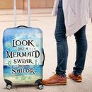 Wonderful Mermaid Luggage Cover interestprint