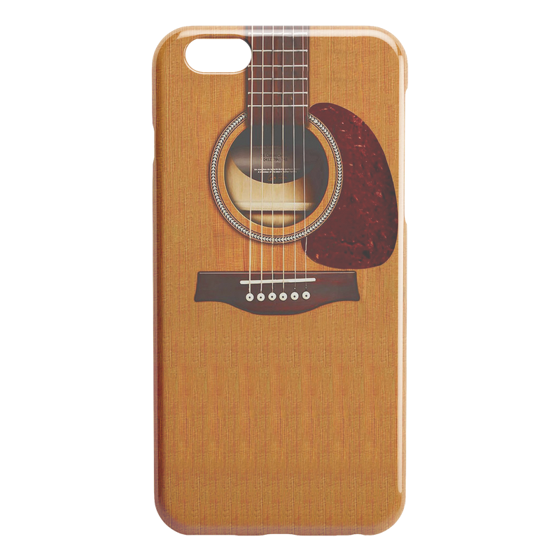 Wooden Guitar iPhone Case teelaunch