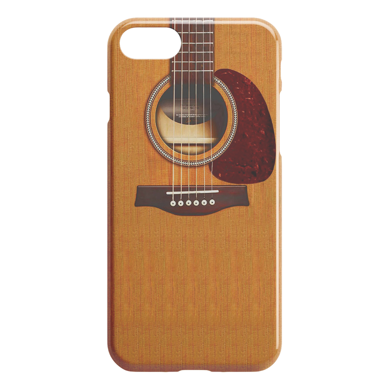 Wooden Guitar iPhone Case teelaunch