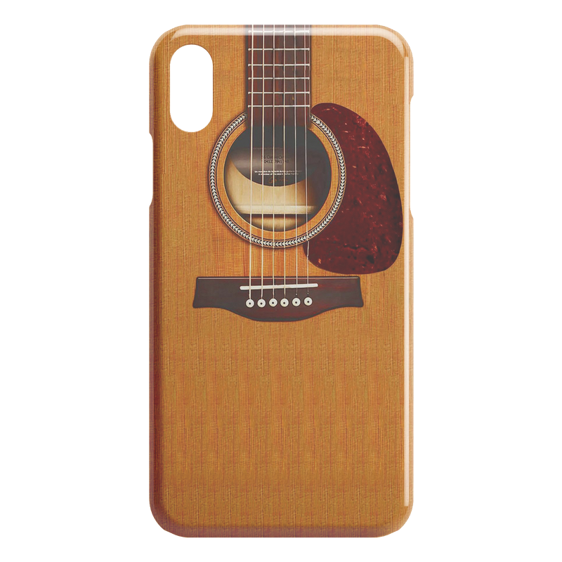 Wooden Guitar iPhone Case teelaunch