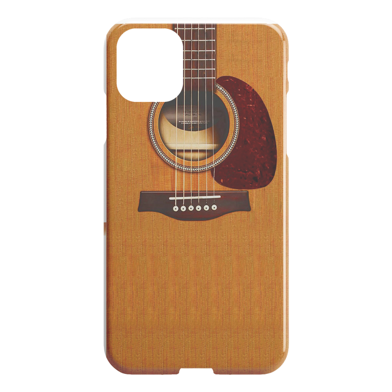 Wooden Guitar iPhone Case teelaunch