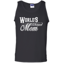 world's okayest mom t-shirts for mother's day CustomCat
