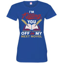 Writer T-Shirt I'm Killing You Off In My Next Novel Funny Gift Tees Writer Shirts CustomCat