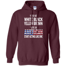 You an american start acting like one T-shirts CustomCat