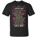 You Are Forever In My Heart Dad and Mom T-shirts CustomCat