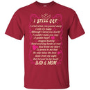 You Are Forever In My Heart Dad and Mom T-shirts CustomCat