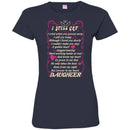 You Are Forever In My Heart Daughter T-shirts CustomCat