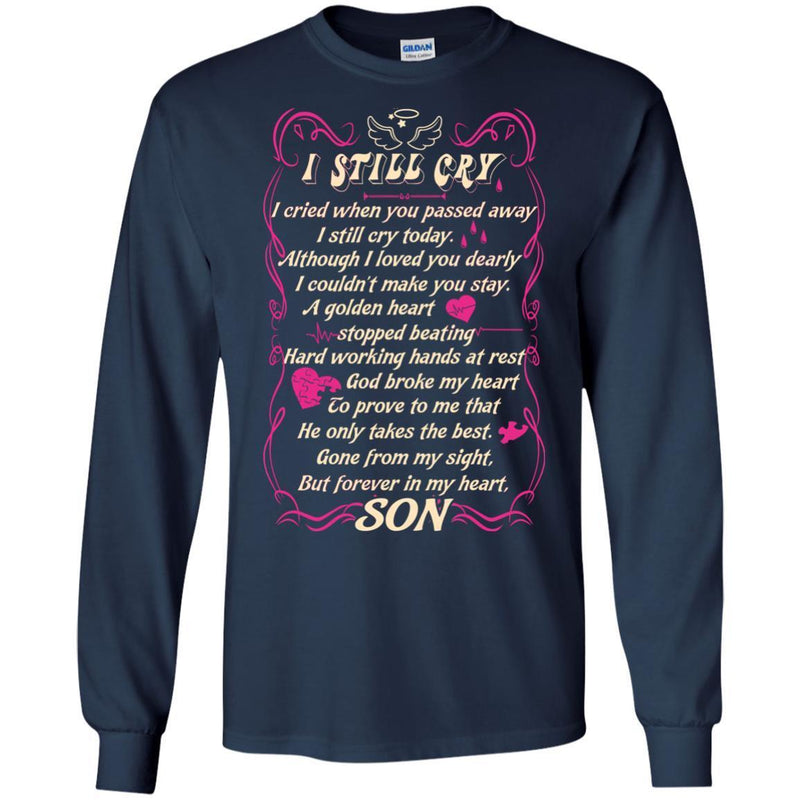 You Are Forever In My Heart Son T-shirts CustomCat