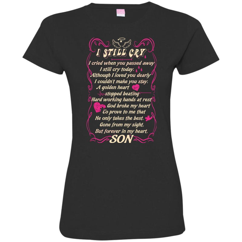 You Are Forever In My Heart Son T-shirts CustomCat