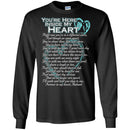 You Are Here Inside My Heart Husband T-shirts CustomCat