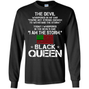 You Are Not Strong Enough I Am The Storm - Black Queen CustomCat