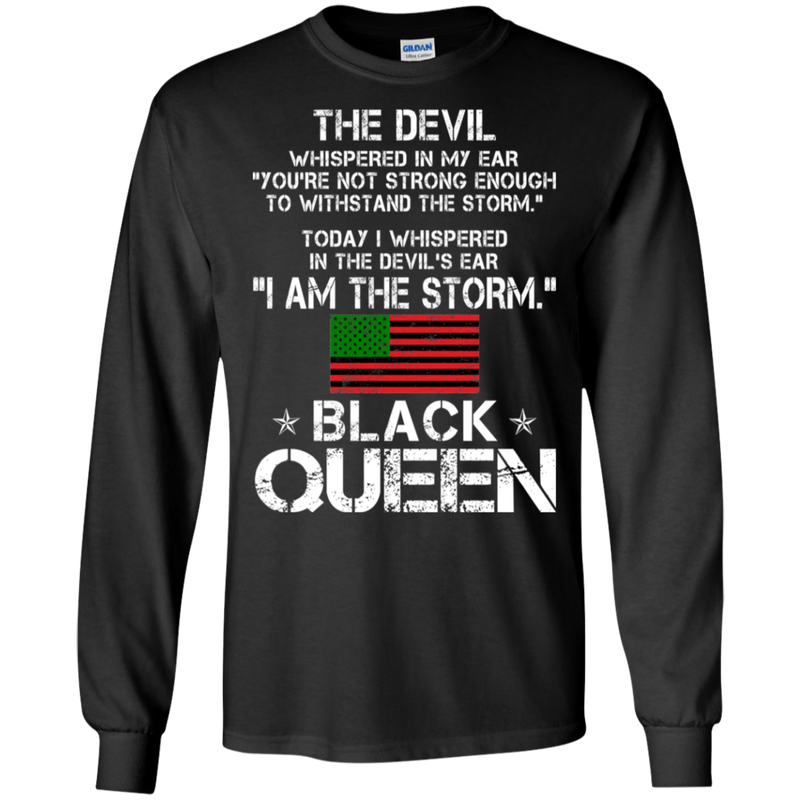 You Are Not Strong Enough I Am The Storm - Black Queen CustomCat