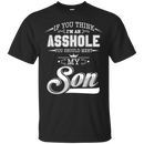 You should meet my son funny t-shirts CustomCat