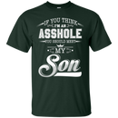 You should meet my son funny t-shirts CustomCat