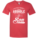 You should meet my son funny t-shirts CustomCat