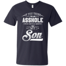 You should meet my son funny t-shirts CustomCat