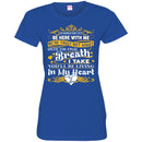 You Will Be Living In My Heart Dad and Mom T-shirts CustomCat