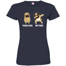 Your Dog My Dog Pug Dabbing Funny Gift Lover Dog Tee Shirt CustomCat